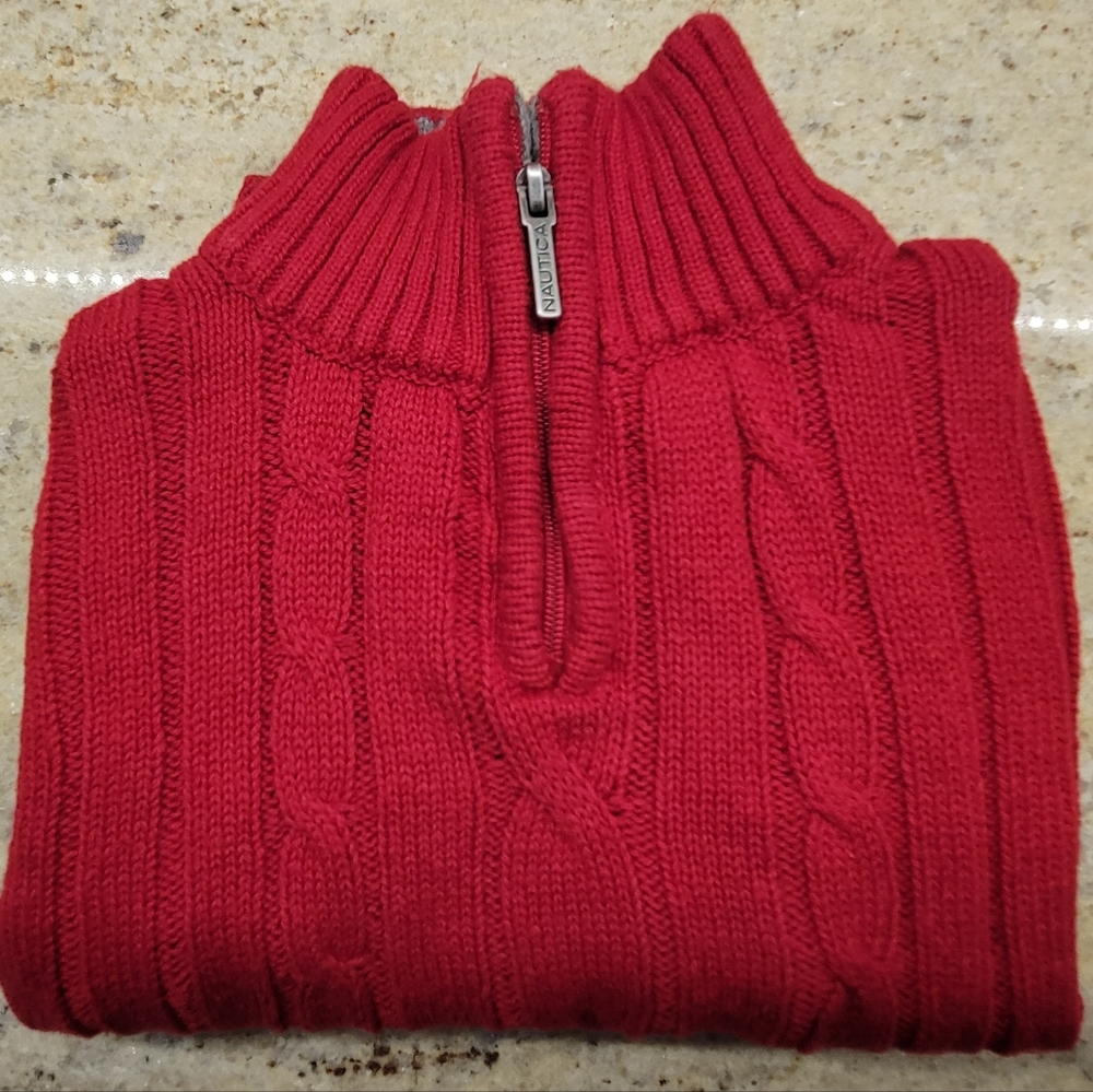 Nautica Red Sweater - 12 month